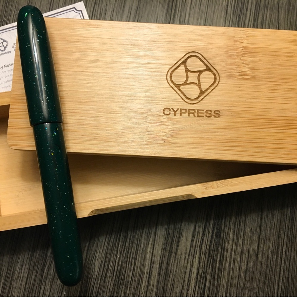Cypress Fountain Pen